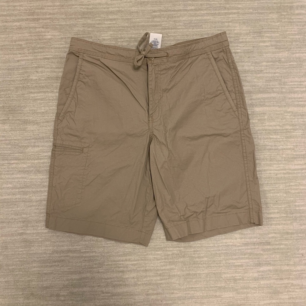 Chaps Mens Khaki Shorts